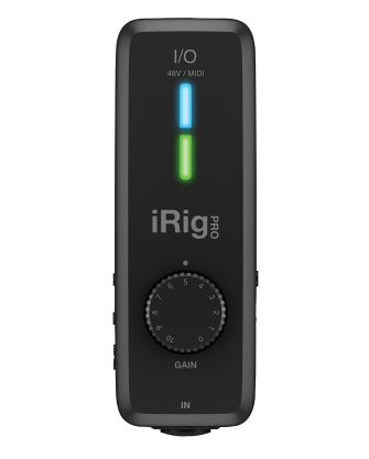 Ik Multimedia iRig Pro I/O • High Definition Audio Interface with MIDI for iOS and Mac
