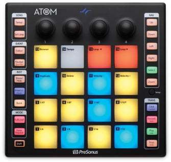 Presonus Atom • Production and Performance Pad Controller