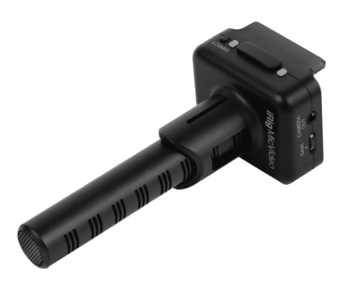 Ik Multimedia iRig Mic Video • Shotgun Microphone for iPhone, iPad and DSLR Cameras