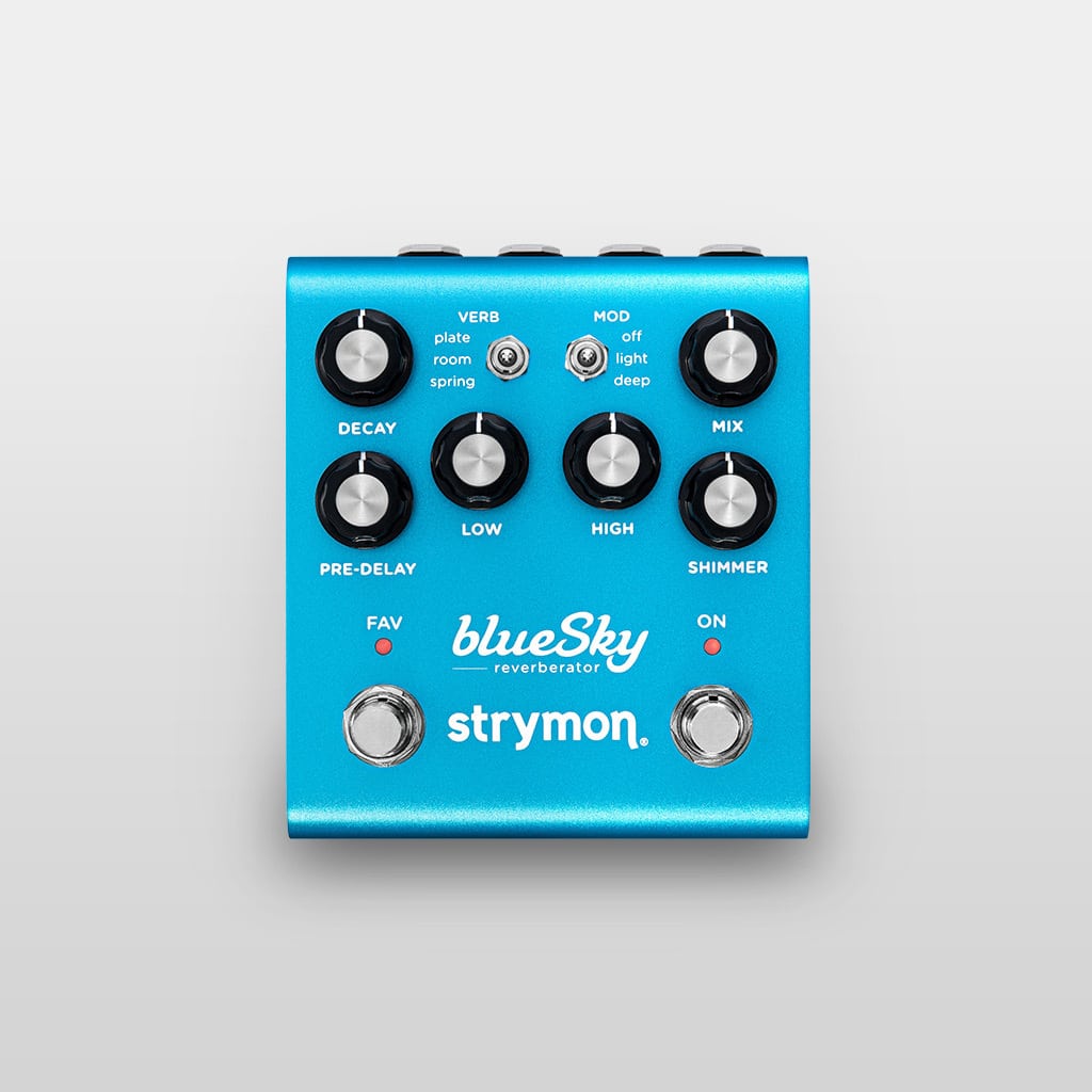 Strymon Blue Sky V2 • Three Lush Reverb Voicings with Modulation and Shimmer