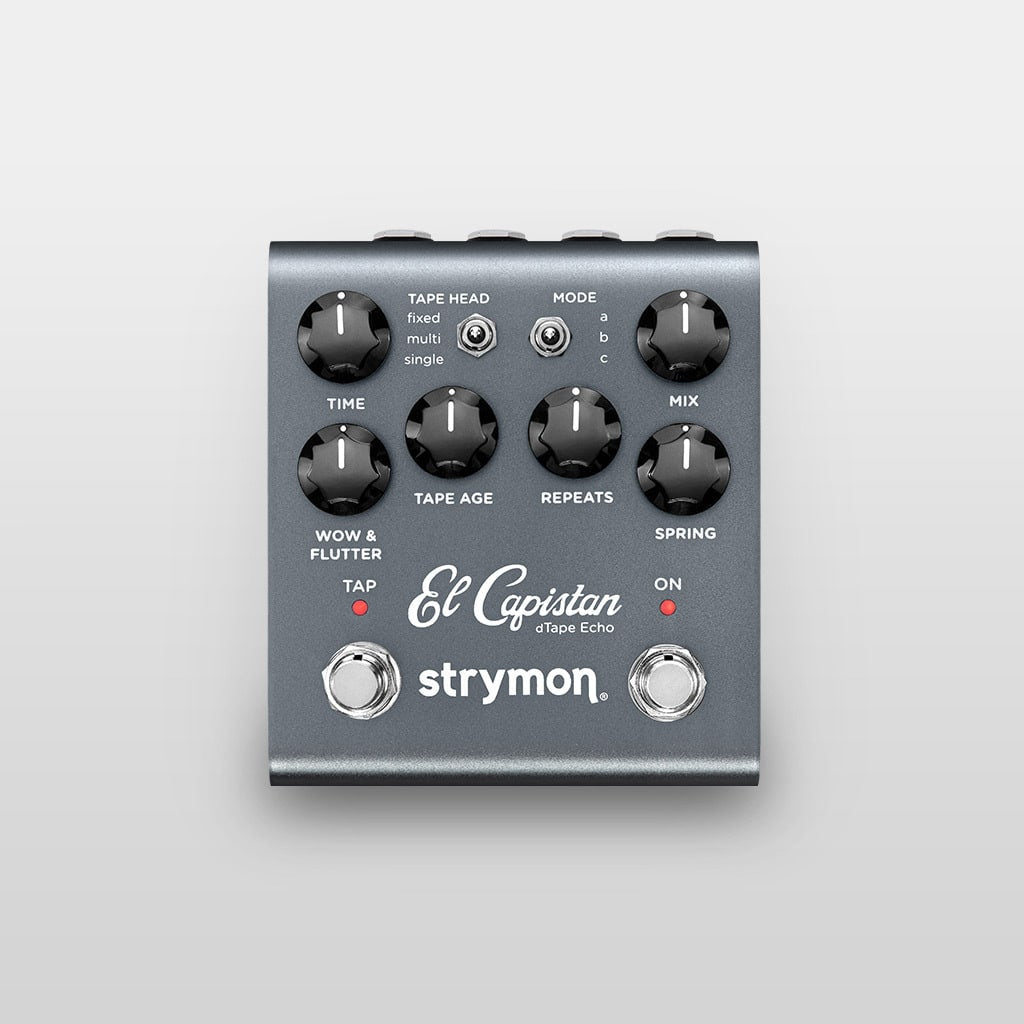 Strymon El Capistan V2 • Tape Delay Pedal with Sound On Sound Looper and Spring Reverb