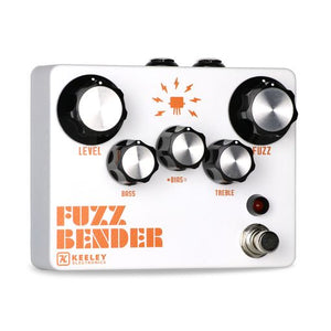 Keeley Electronics Fuzz Bender • Ginormous Fuzz with active EQ and Gate controls