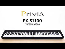 Load and play video in Gallery viewer, Casio Privia PX-S1100CS • Digital Piano - Black with CS68 Stand
