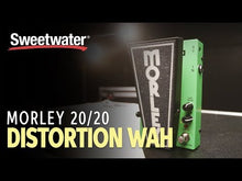 Load and play video in Gallery viewer, Morley 20/20 Distortion Wah Guitar Effects Pedal
