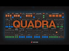 Load and play video in Gallery viewer, Cherry Audio Quadra • Vintage Synthesis, To The Fourth Power!
