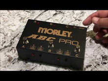 Load and play video in Gallery viewer, Morley ABC Pro Selector • Combiner Switching Pedal
