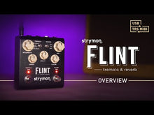 Load and play video in Gallery viewer, Strymon Flint V2 • Two-in-one Pedal with Vintage Voiced Tremolo and Reverb Styles
