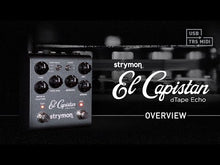 Load and play video in Gallery viewer, Strymon El Capistan V2 • Tape Delay Pedal with Sound On Sound Looper and Spring Reverb
