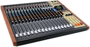 TASCAM Model 24 • Multi-Track Live Recording Console with USB Audio Interface and Analog Mixer