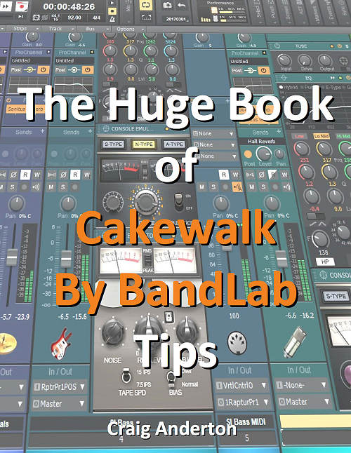The Huge Book of Cakewalk by BandLab Tips