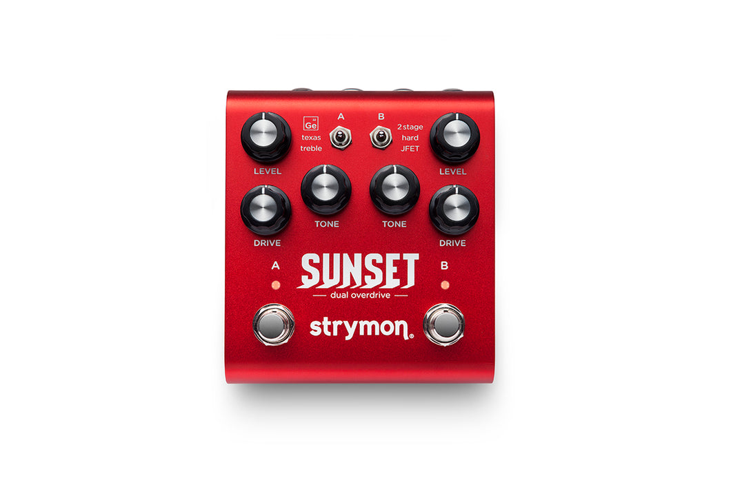 Strymon Sunset • 6 Iconic Drive Circuits with MIDI Control