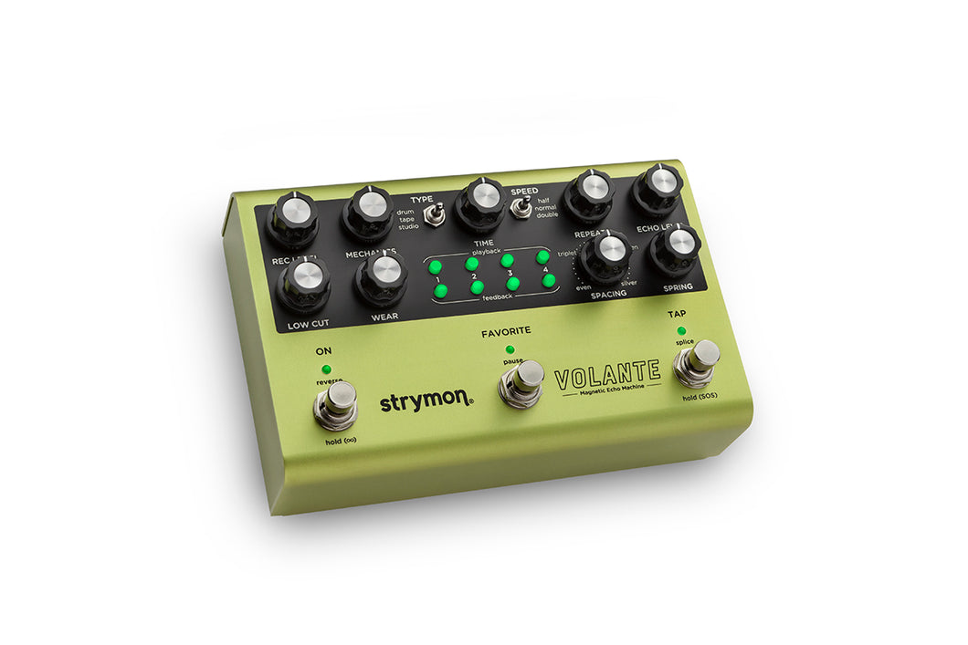 Strymon Volante • Magnetic Tape and Drum Style Delay with Spring Reverb and Looper